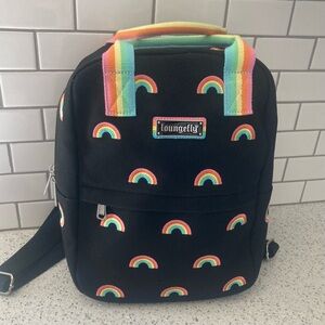 Loungefly Pride Canvas Rainbows Mini Backpack